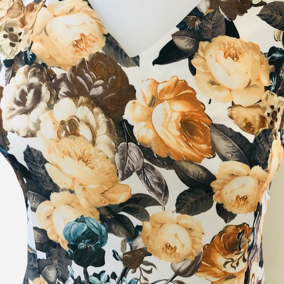 Relished Floral Flurries Drop waist Dress - Picture 3 of 4